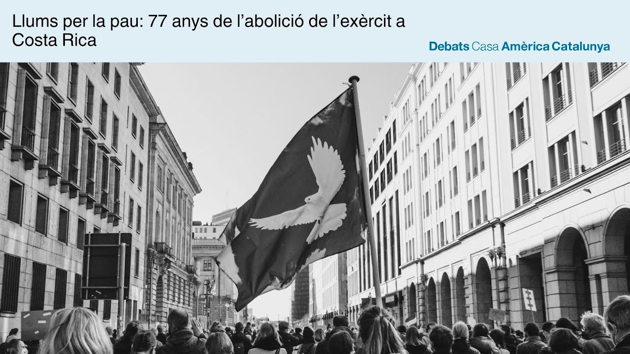 Llums per la pau: 77 anys de l’abolició de l’exèrcit a Costa Rica