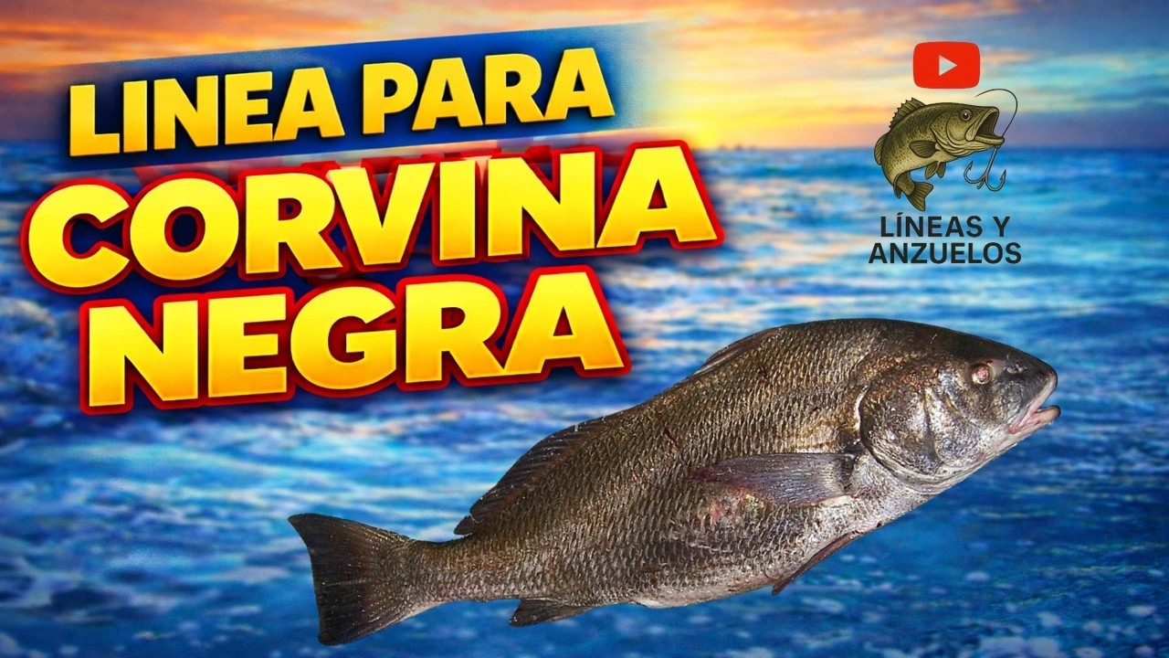 Línea para Corvina Negra | Armado Tradicional y Efectivo