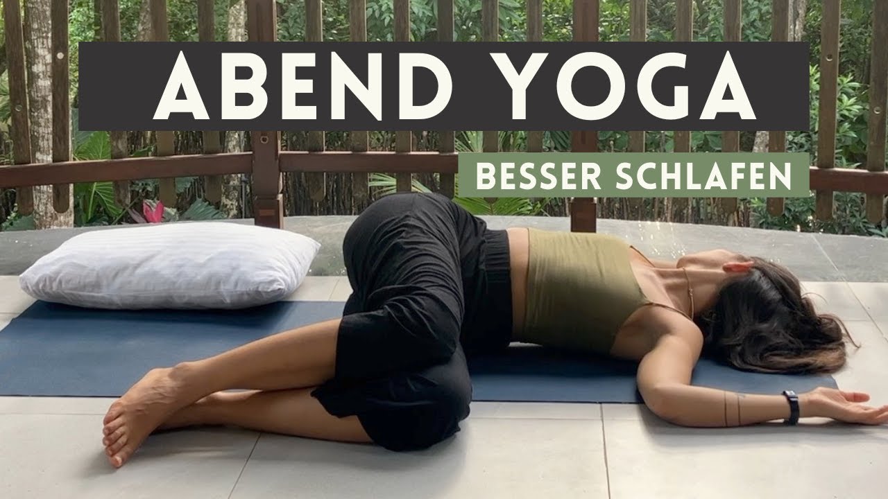 Yoga Abendroutine für Anfänger | Loslassen, Entspannen und besser Einschlafen