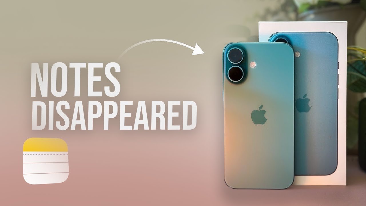 iPhone Notes Disappeared (how to fix)