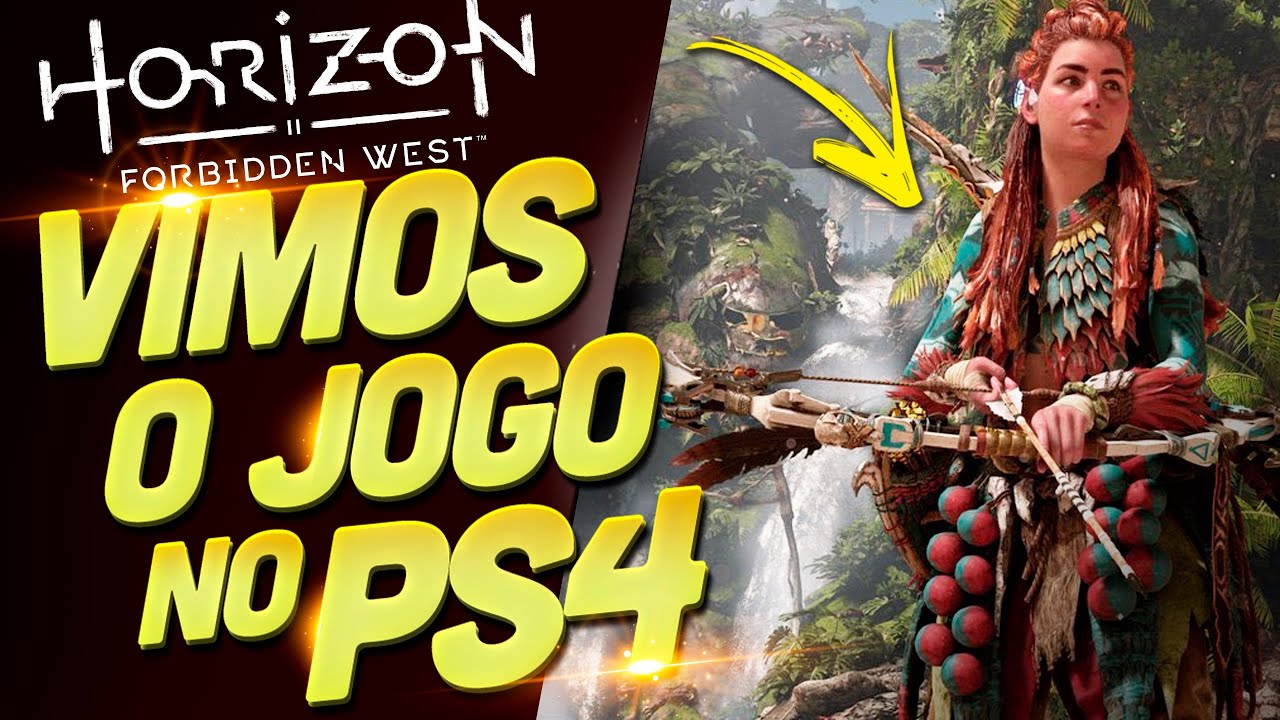 WE FINALLY SEE HORIZON FORBIDDEN WEST ON PS4