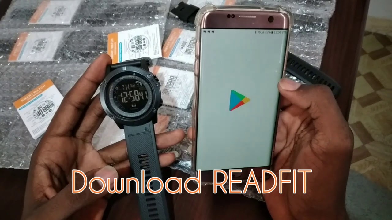 CPU Store- Etablir la Connexion du  smartwatch Spovan et  Telephone