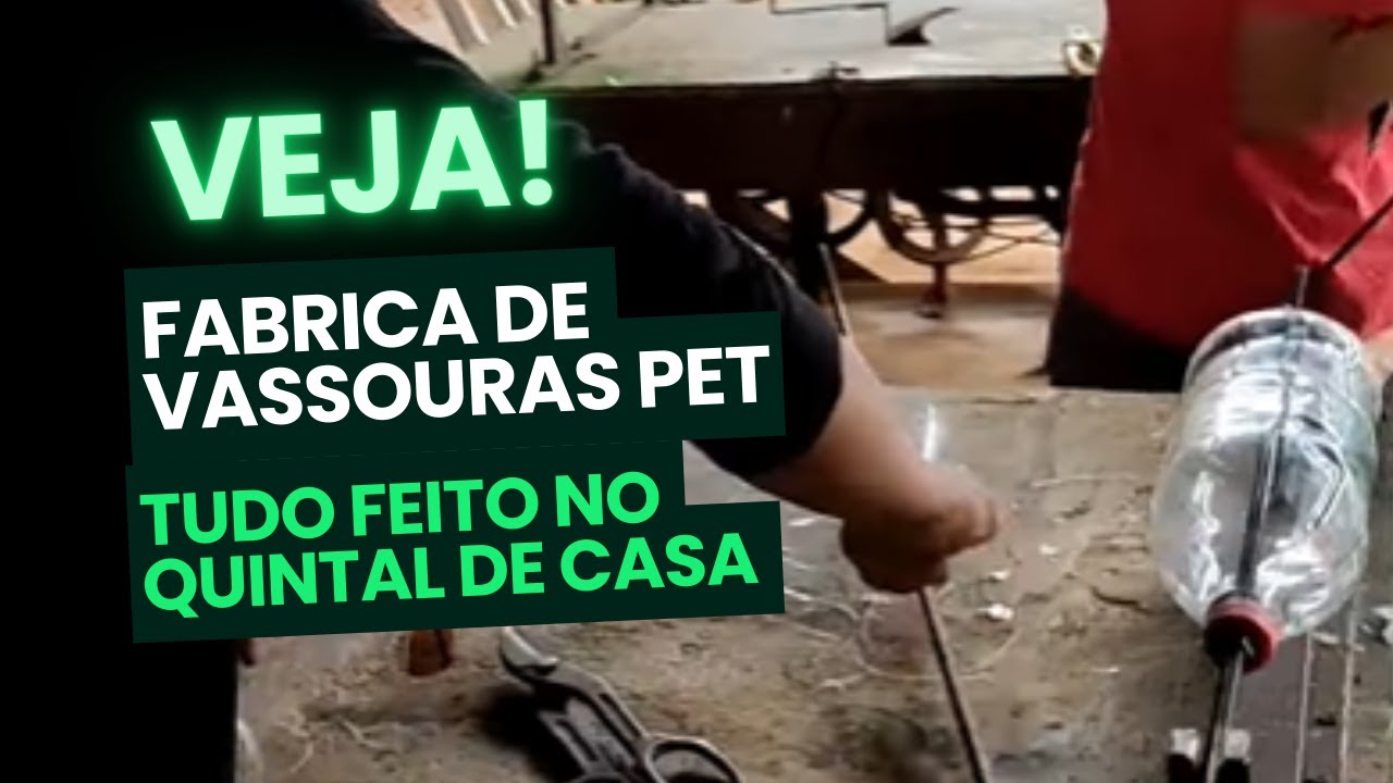 Fábrica de vassouras PET