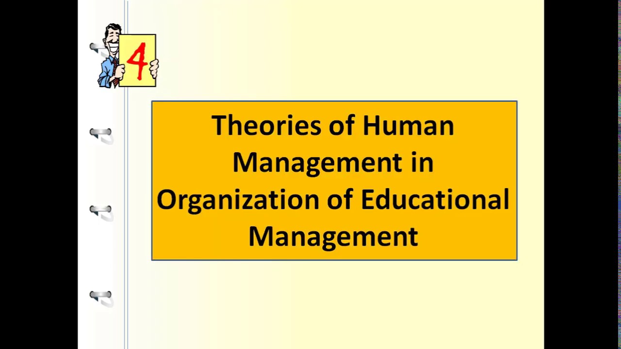 Theories in Educational Management Part II