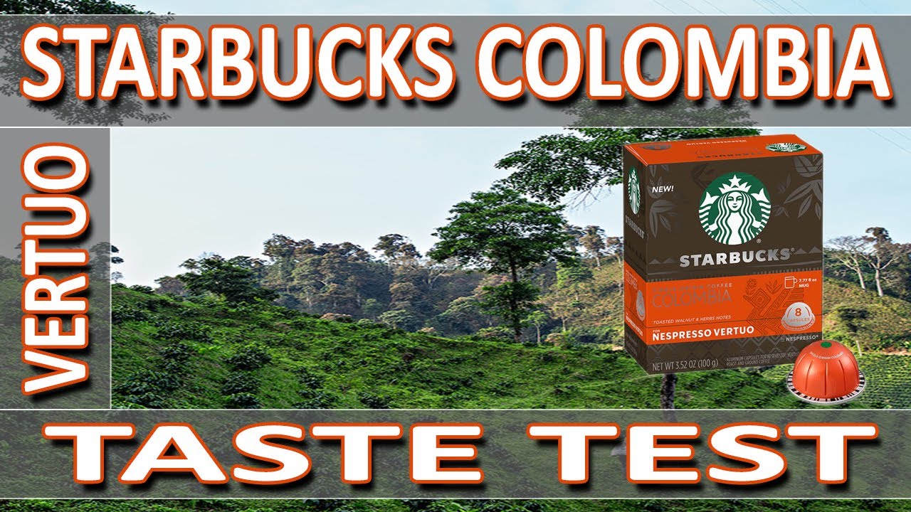 Nespresso Starbucks Colombia Vertuo 2021 Репост - Дегустация