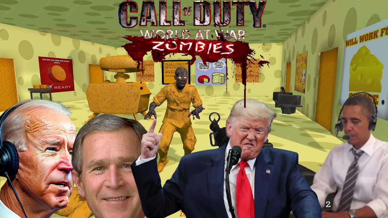 The Presidents Play Cheese Cube (Custom Zombies)