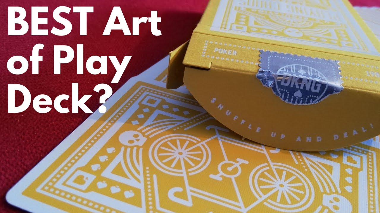 DKNG Yellow Wheels Playing Cards - Review