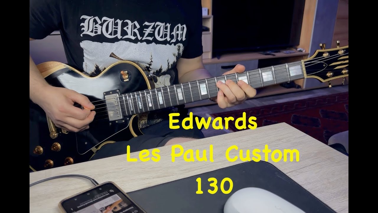 Обзор Edwards Les Paul Custom 130. Бывают ли чудеса?