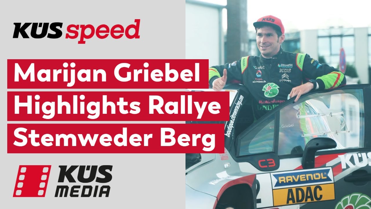 KÜS speed: Marijan Griebel | Best of Rallye Stemweder Berg | DRM Deutsche Rallye-Meisterschaft