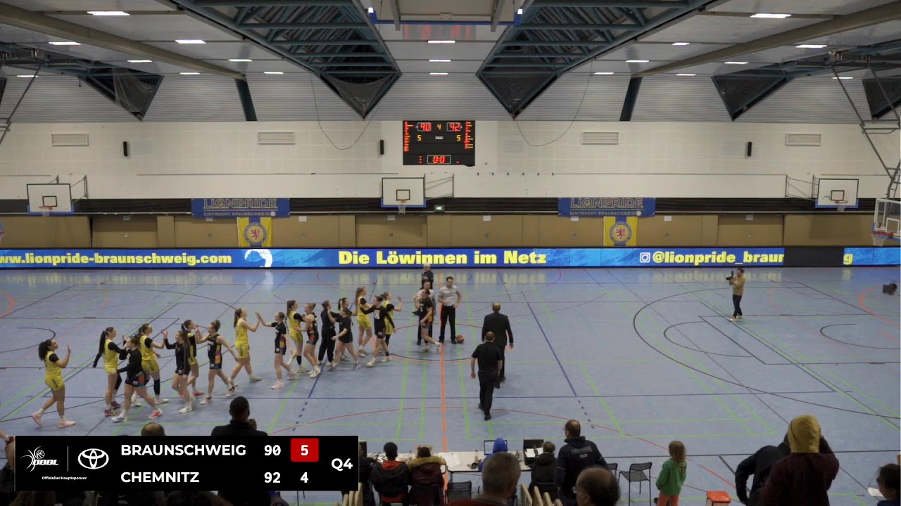 Spieltag 15: Eintracht Braunschweig LionPride vs. ChemCats Chemnitz