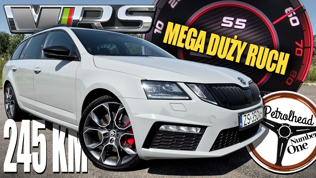 2019 &Scaron;koda Octavia III RS 2.0 TSI (245 KM) | *AUTOBAHN* 0-100, 100-200 km/h, Test, Prezentacja | 4K