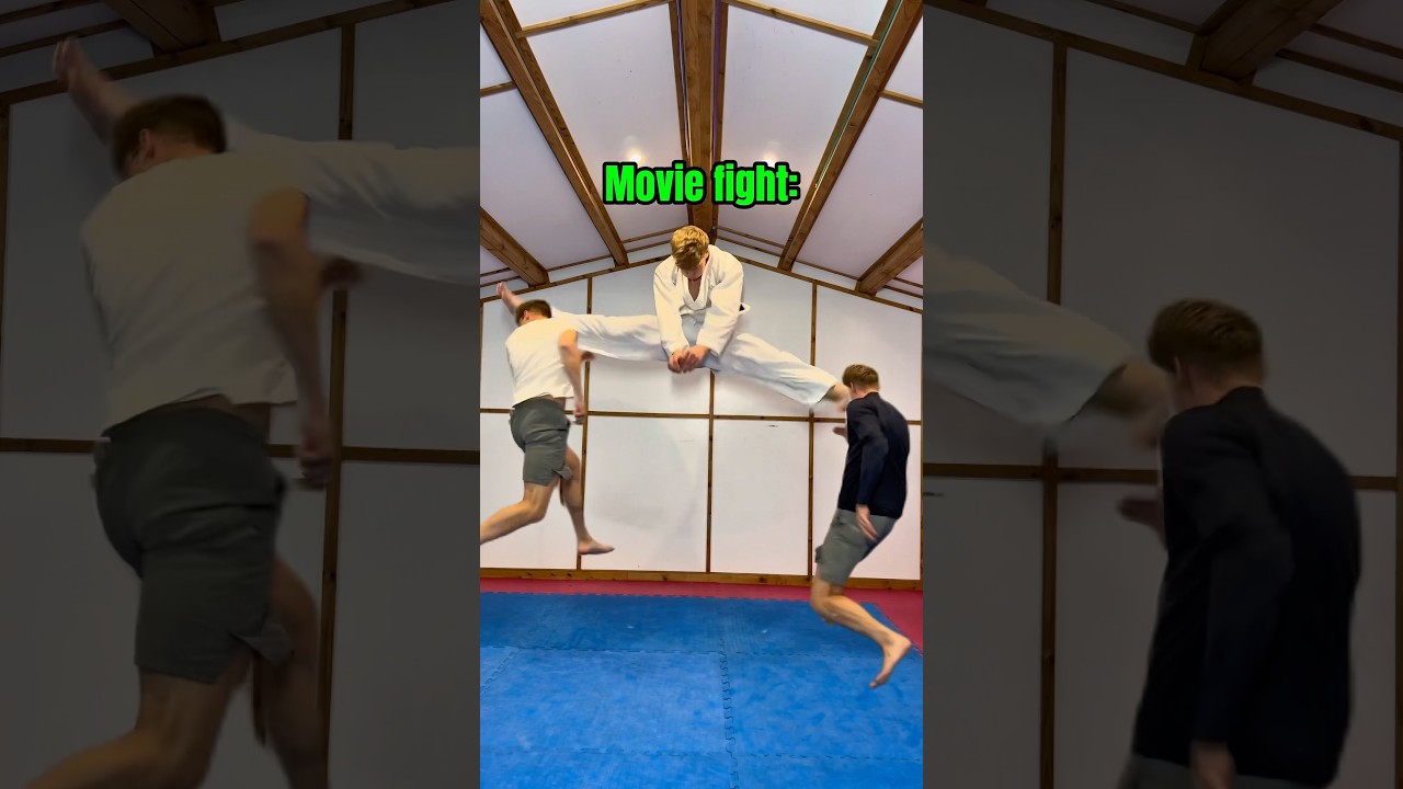 MOVIE fight vs REAL fight&hellip;