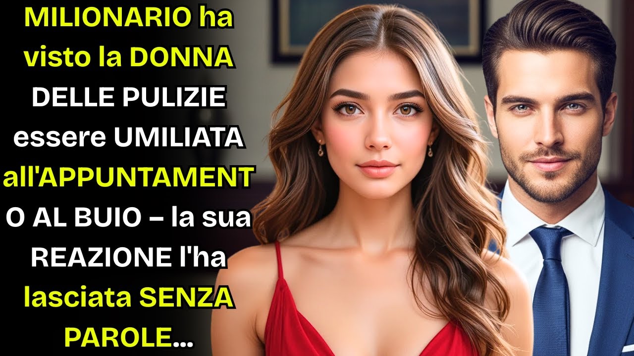 MILIONARIO vede PULIZIE UMILIATA su APPUNTAMENTO – sua REAZIONE la lascia SENZA PAROLE
