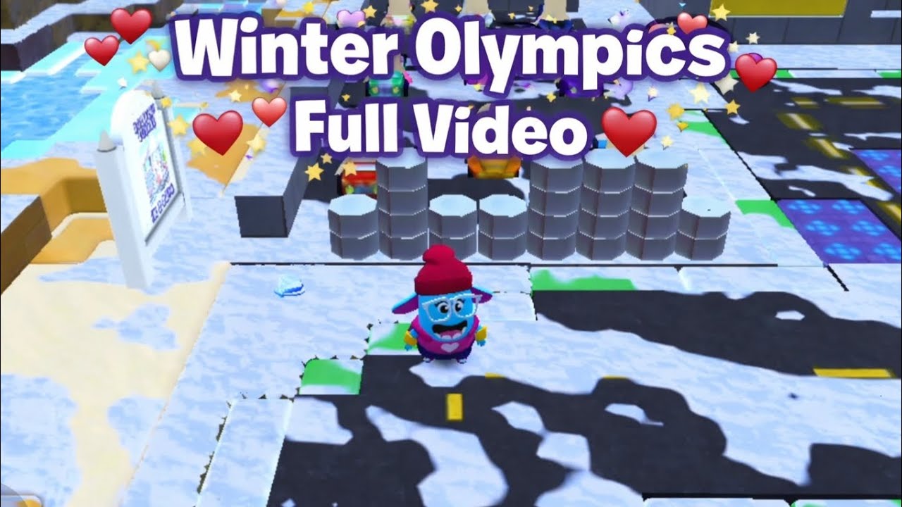 The competition of the Winter Olympics in Classdojo islands (FULL Video)