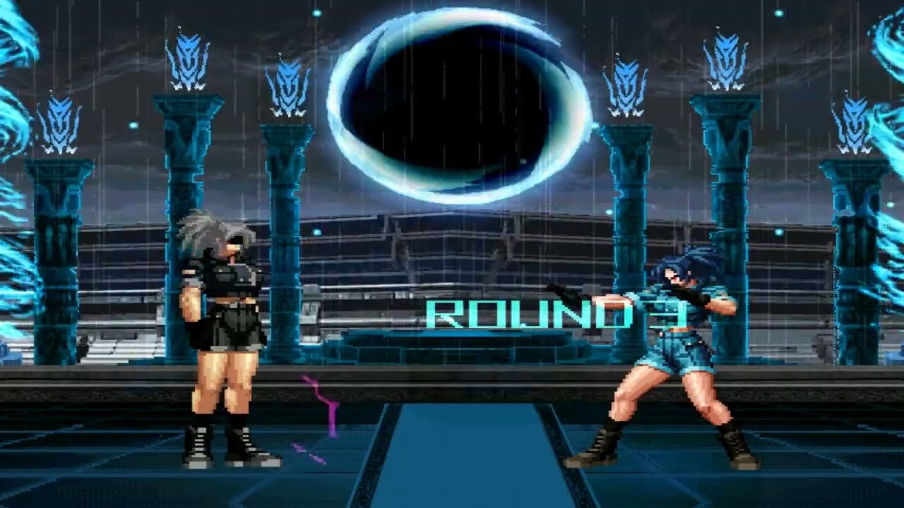 KOF Mugen : Element Leona VS Leona YS
