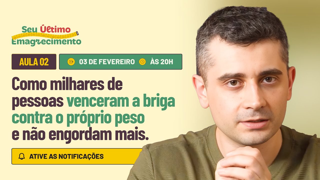 AULA 02: COMO MILHARES DE PESSOAS VENCERAM A BRIGA CONTRA O PRÓPRIO PESO E NÃO ENGORDARAM MAIS.