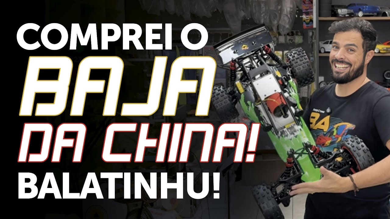 Não aguentei, comprei um Bajão a gasolina 🤣