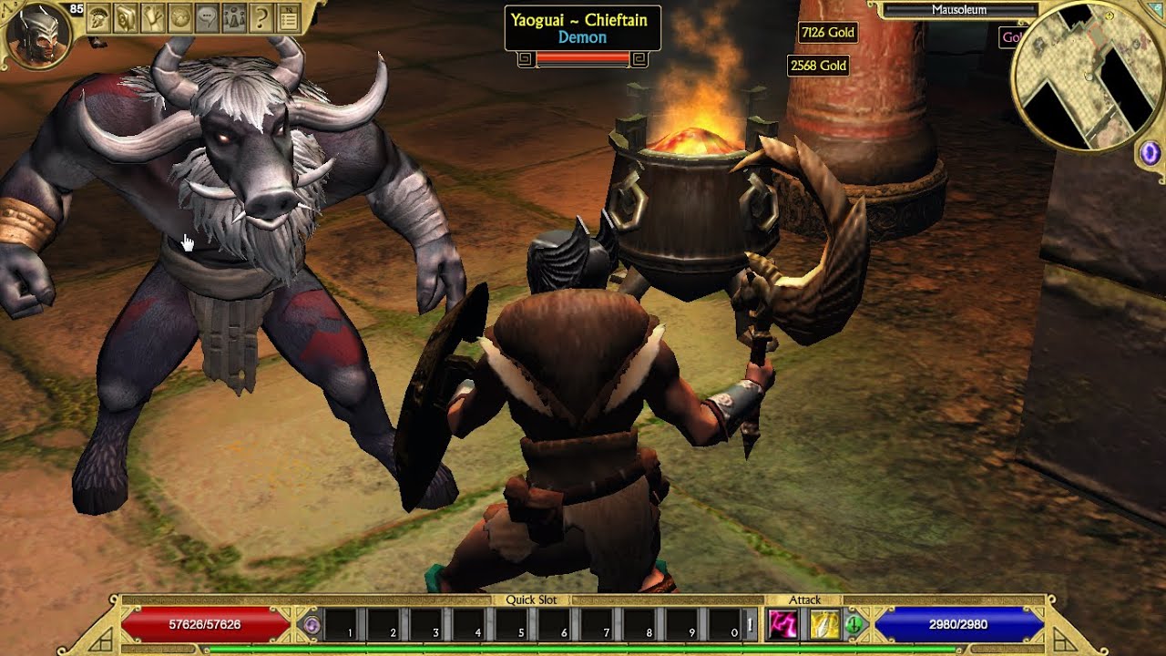 TITAN QUEST ETERNAL EMBER fight your way through Yao's mausoleum, find keystones