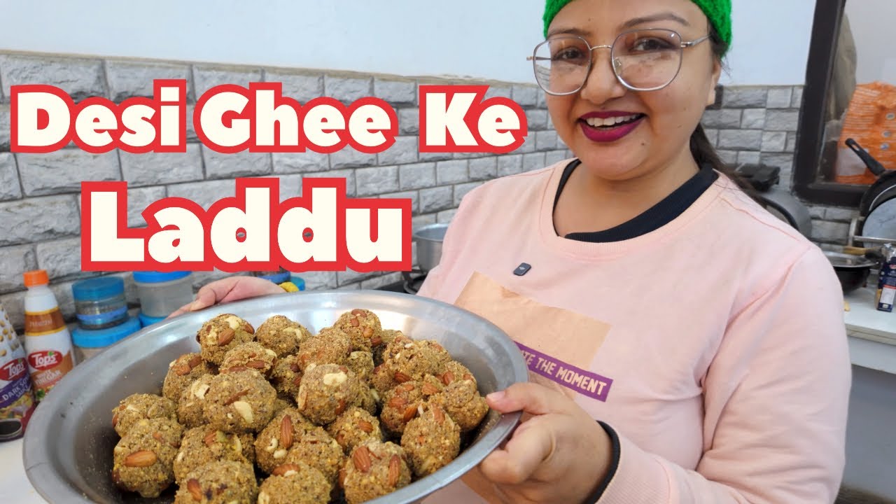 देसी घी के लड्डू | Best Homemade Desi Ghee Laddu Recipe #hanishka_world 