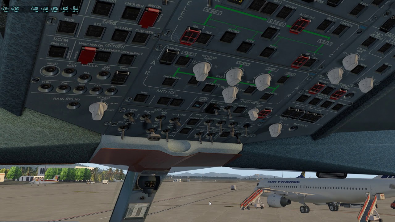 XPlane 11 / Startup & Takeoff LEIB Ibiza / Airbus A330 Jardesign