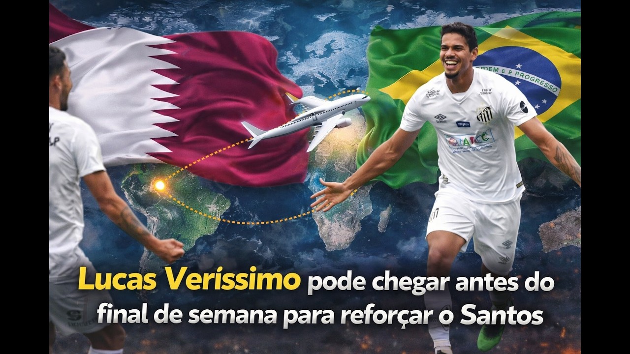 Lucas Veríssimo pode chegar antes do final de semana para reforçar o Santos