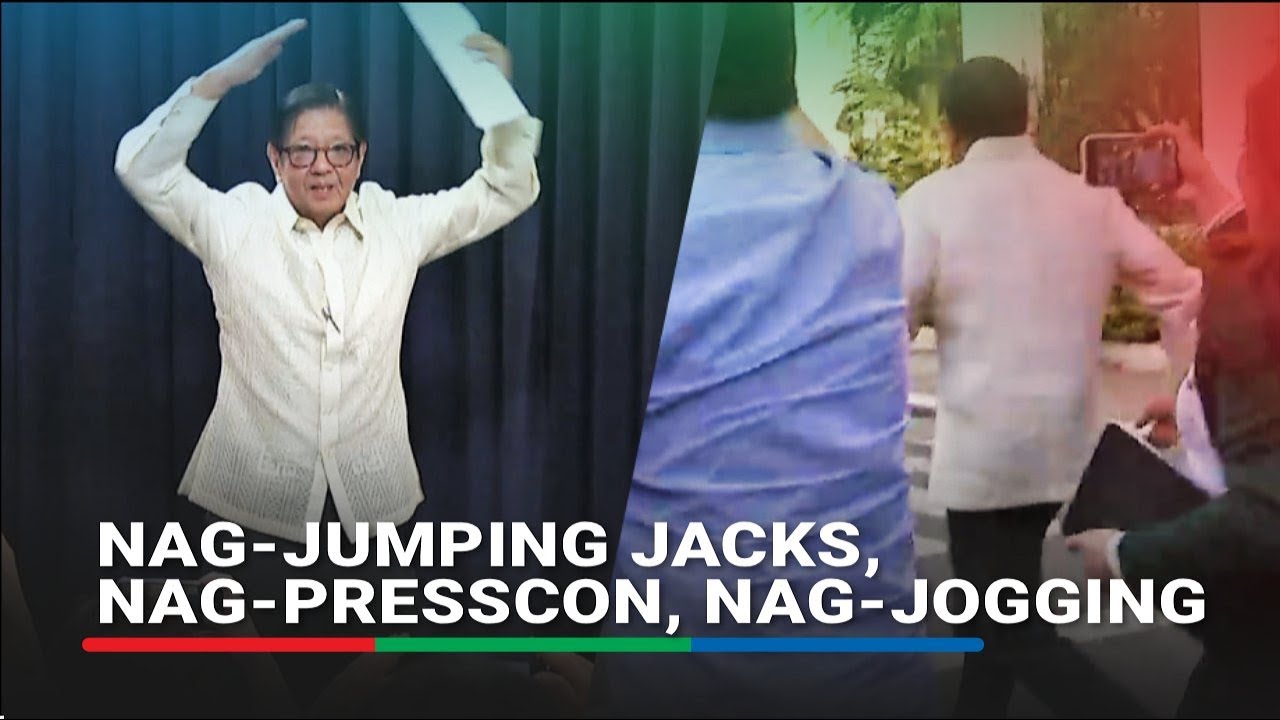 FULL: Marcos does jumping jacks, announces excise tax cuts, then goes jogging | ABS-CBN News