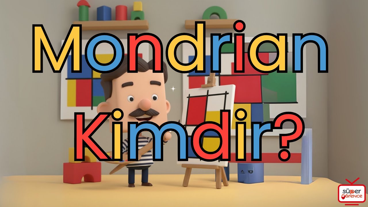 Piet Mondrian Kimdir? | Çocuklar için Sanatçı Tanıtımı