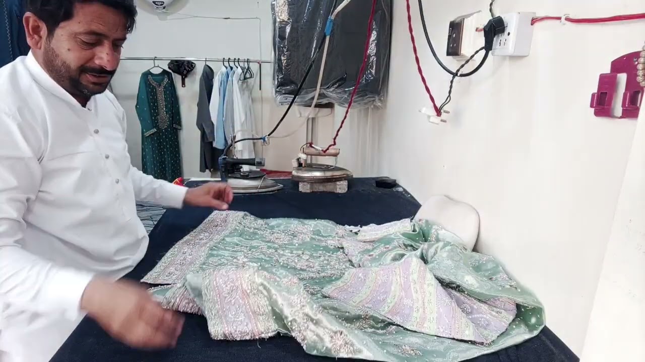 Steam press fancy suit786