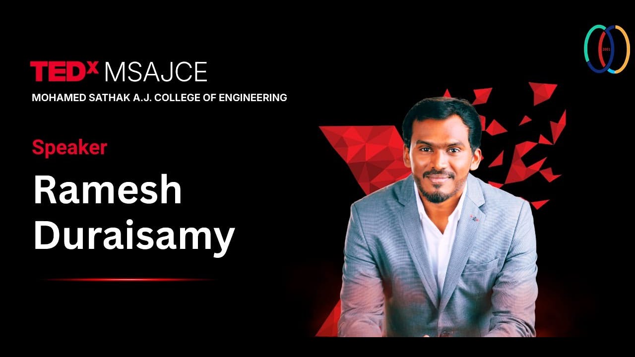 Digital Twin | Ramesh Duraisamy | TEDxMSAJCE