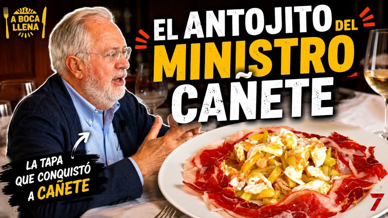A Boca Llena, con el ex ministro Miguel Arias Cañete en la Venta Esteban