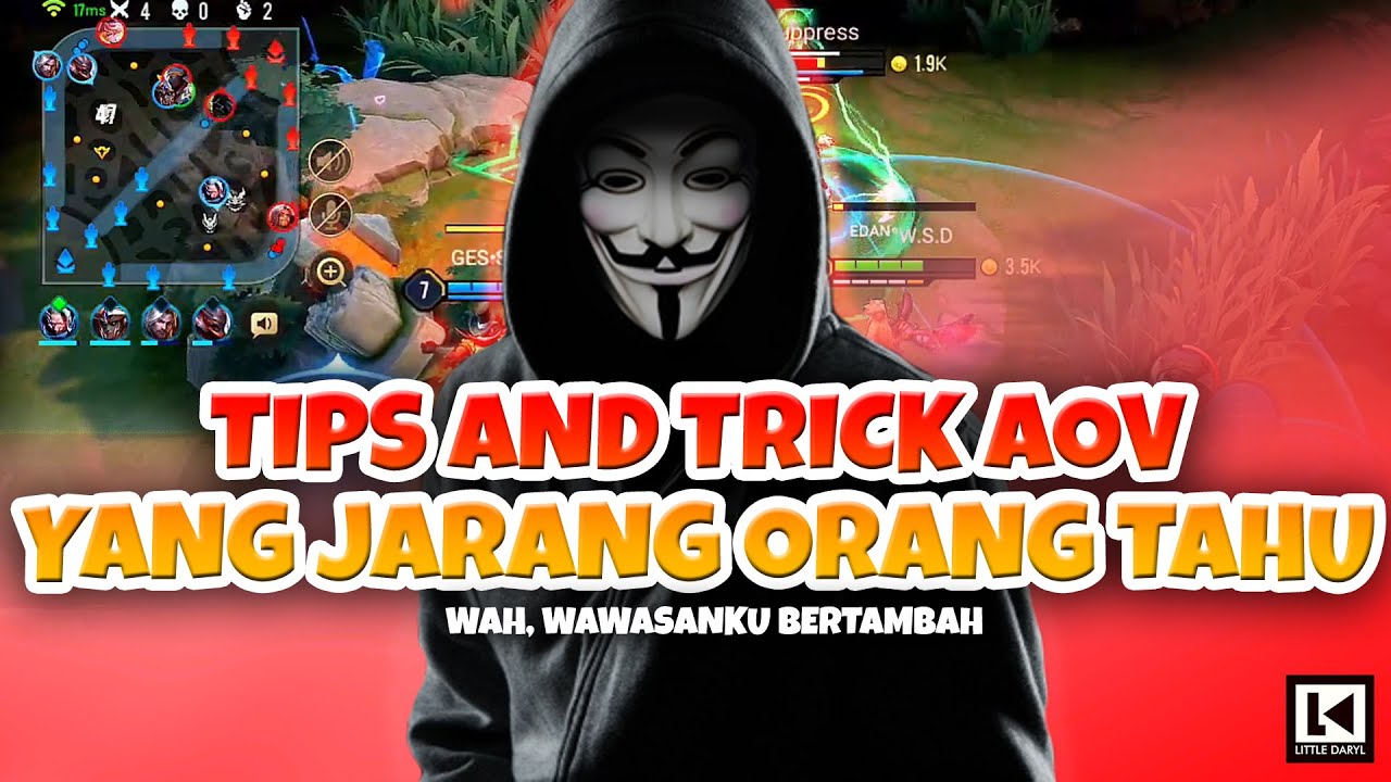 TIPS AND TRICK, GUIDE RAHASIA ARENA OF VALOR YANG BELUM PERNAH ADA !!