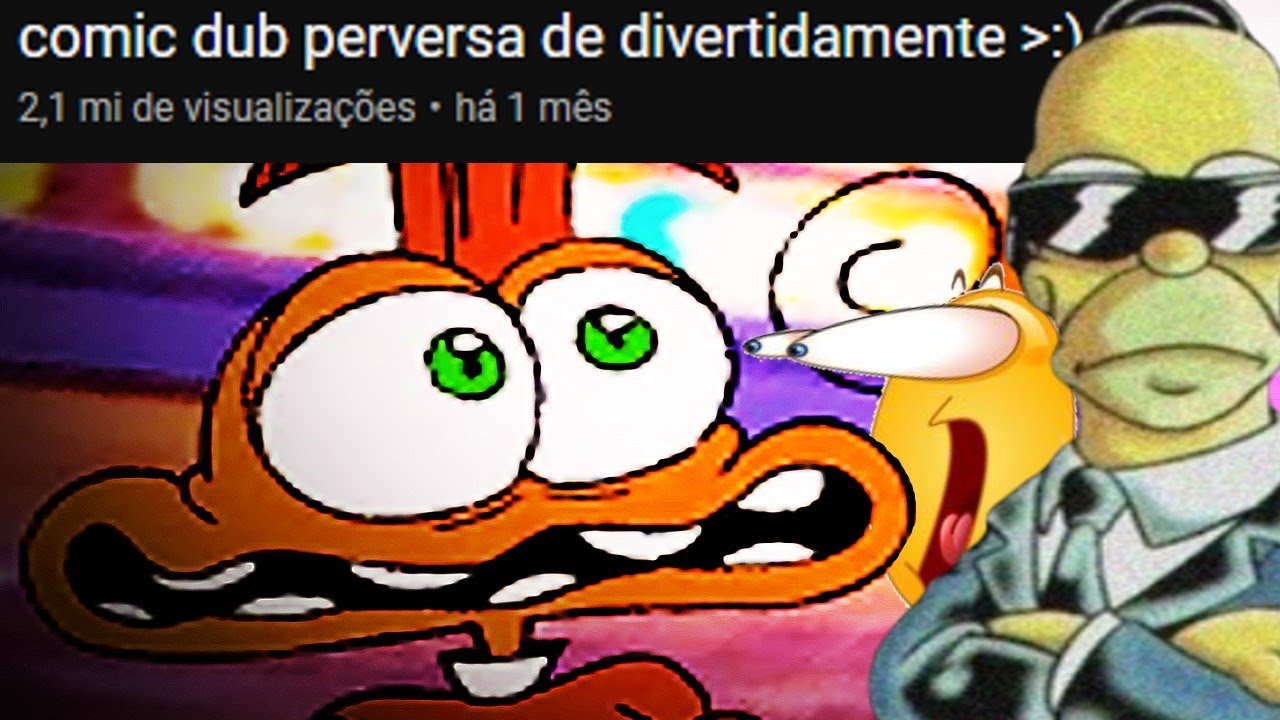 a comunidade de DIVERTIDAMENTE precisa ser PARADA