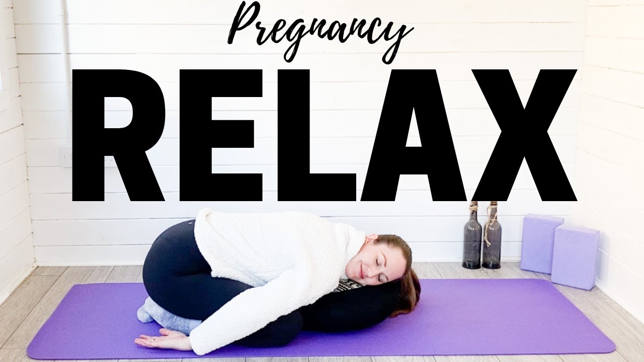 EVENING PRENATAL YOGA | Bedtime Relaxing Pregnancy Yoga | LEMon Yoga