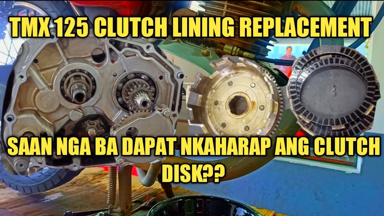 TMX 125 CLUTCH LINING REPLACEMENT #TMX125ALPHA