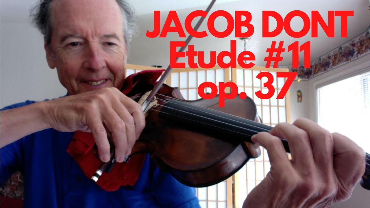Jacob Dont Violin Etude #11 op. 37