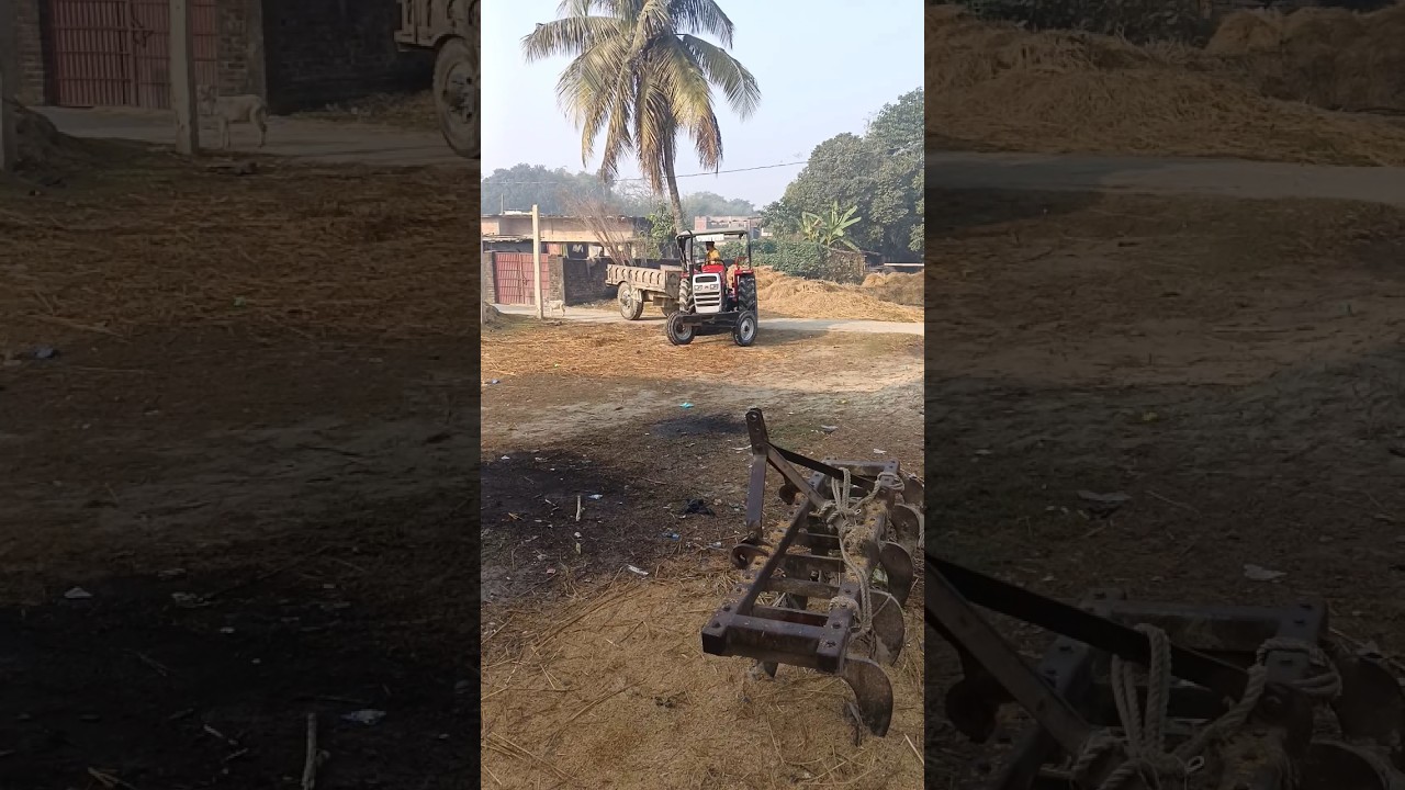 Massey Ferguson 7250 tractor stunt 