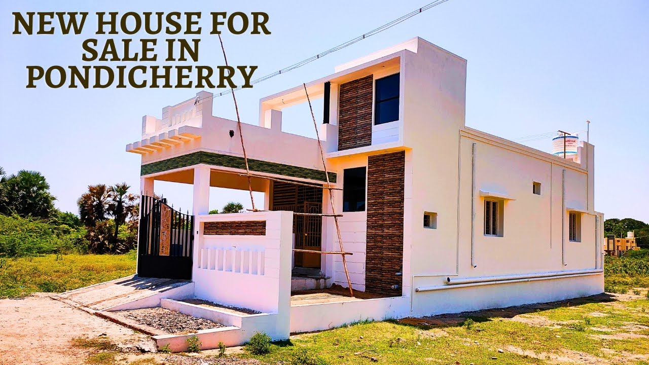 Independent Villa for Sale in Pondicherry | 12 சதுரத்தில் அழகிய வடக்கு பார்த்த வீடு விற்பனை | E-489