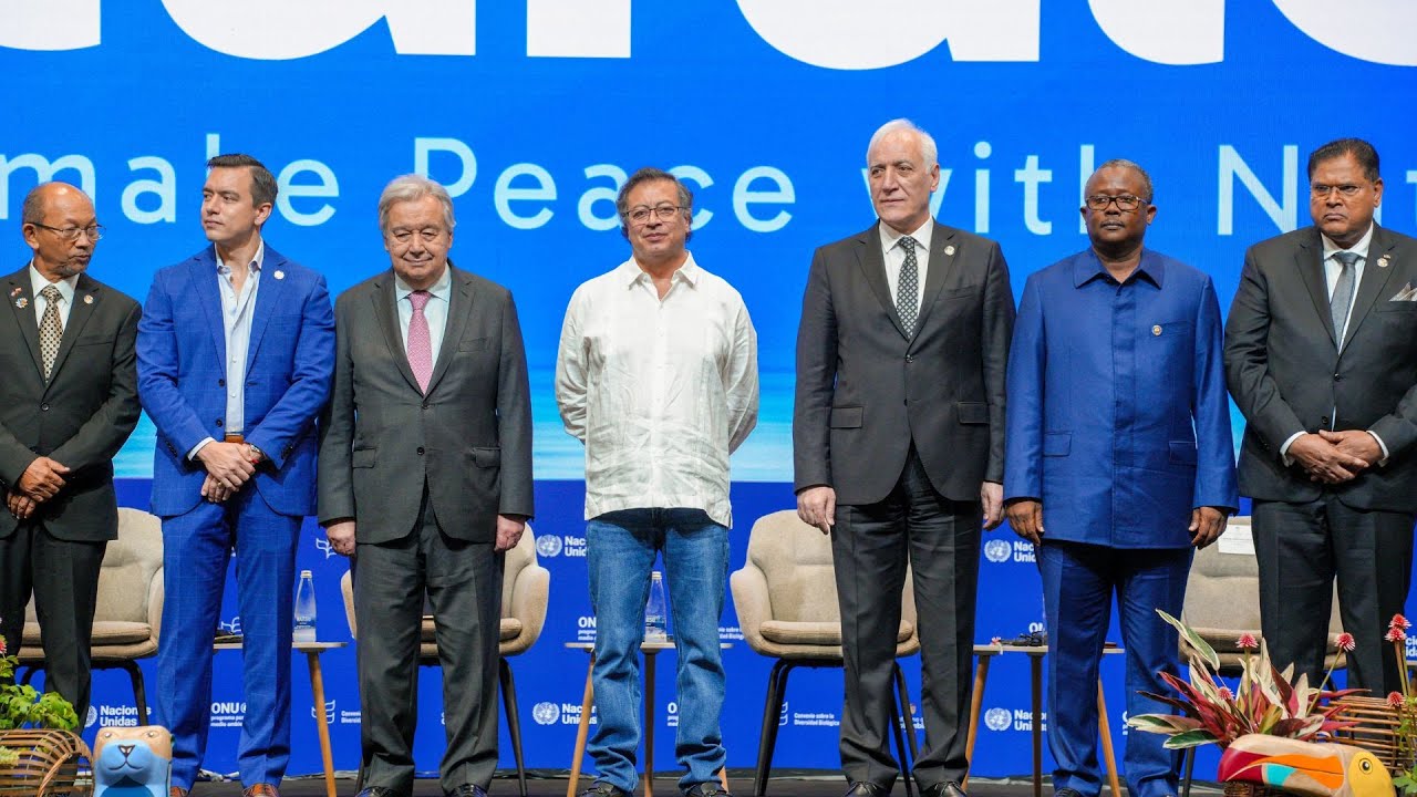 Apertura segmento de alto nivel, 16° Conferencia de la Convención sobre la diversidad biológica