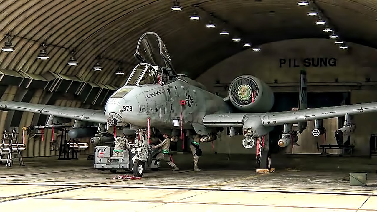 A-10 Thunderbolt II Munitions Loading