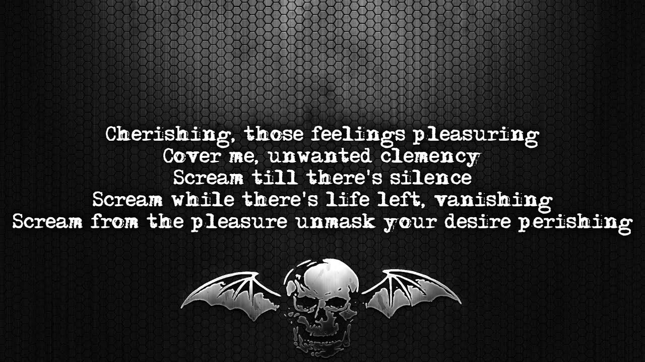 Avenged Sevenfold - Scream [Lyrics on screen] [Full HD]