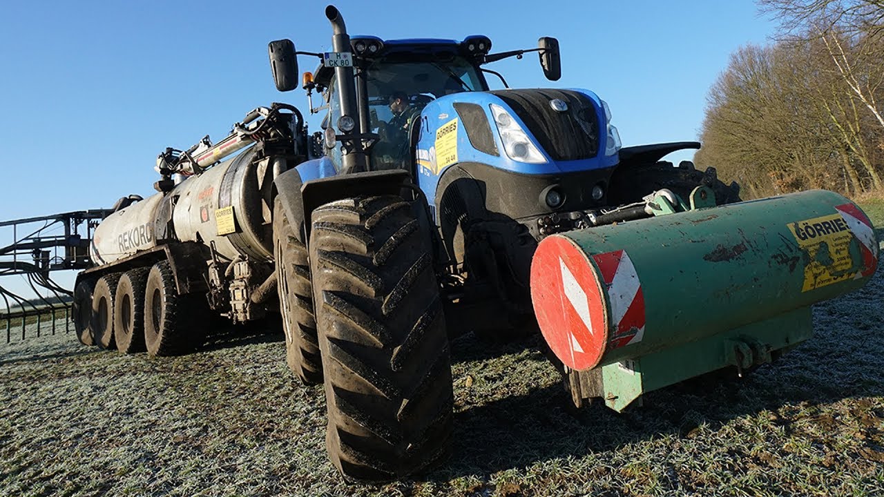 Lohnunternehmen Görries im Einsatz - Teil 1 [New Holland & Fendt Traktoren]