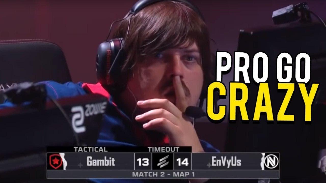 WHEN CSGO PROS MAKE CRAZY PLAYS