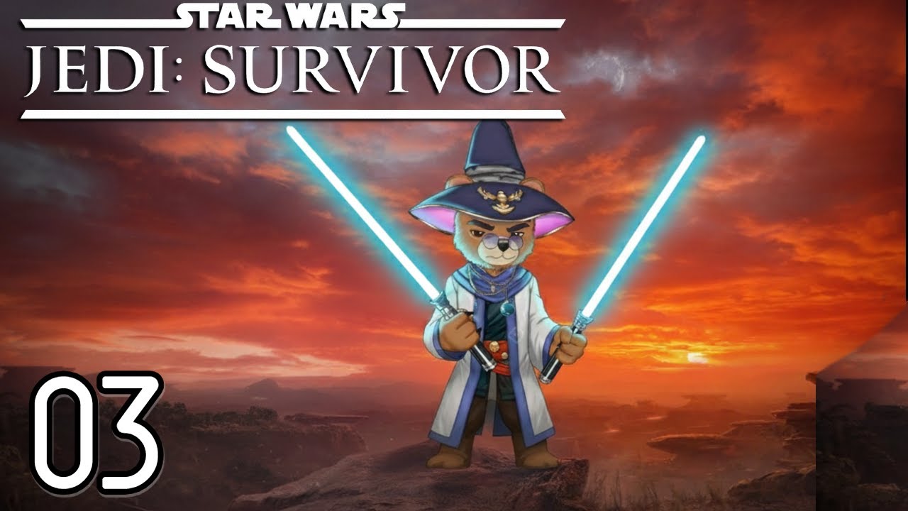 Vtuber PT-BR - Star Wars Jedi: Survivor, Bora se aventurar nos 3 de FPS!! #03