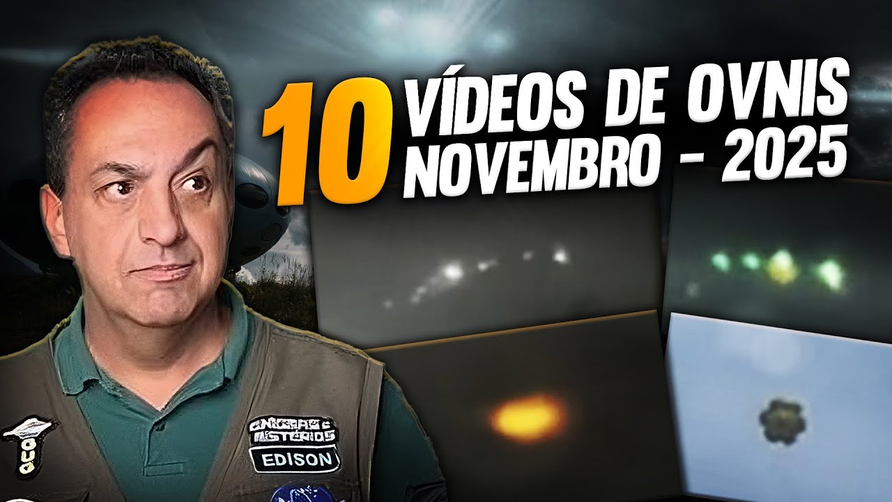 10 REGISTROS IMPRESSIONANTES DE NOVEMBRO 2025! OVNIs EM TODO O PLANETA!