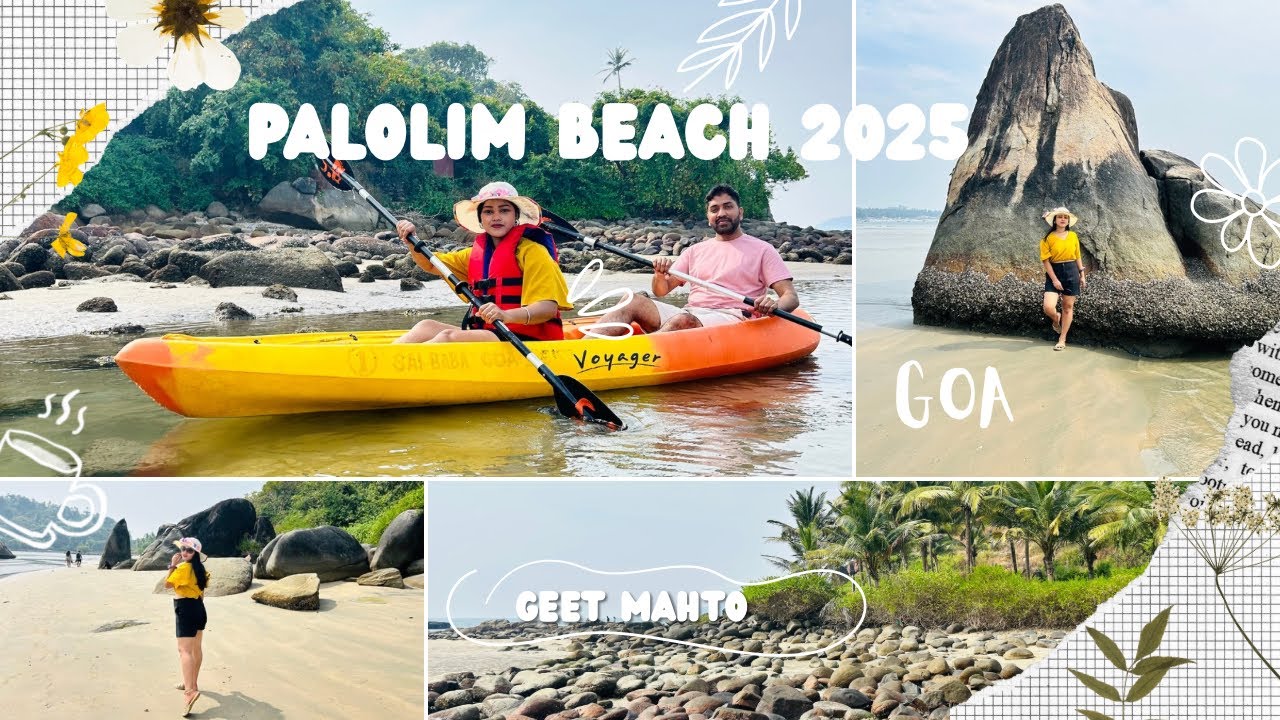 Palolem Beach ,South GOA🌴🏖️- Goa place to visit | Goa Travel Guide | Goa Watersport | @Geet_mahto