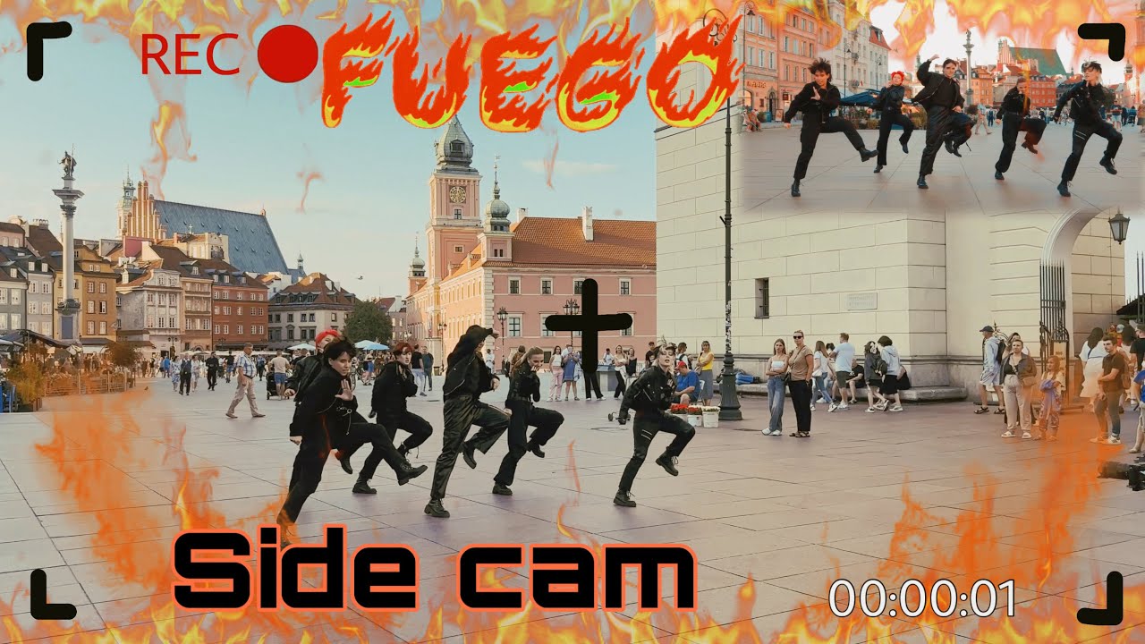 [KPOP IN PUBLIC | Poland] THE NEW SIX - 'FUEGO' SIDE CAM [dance cover by Cerberus DC | Ukraine]