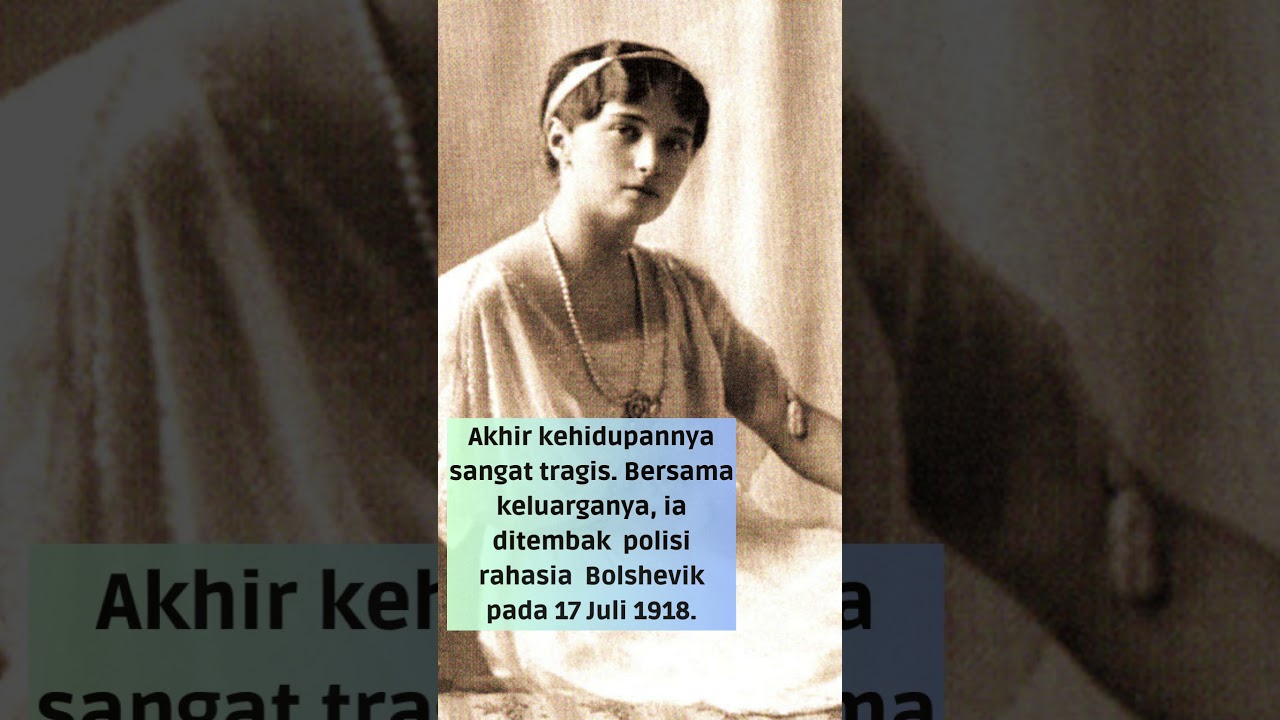 Cantiknya OLGA NIKOLAEVNA, Putri Raja Rusia Yang 'Dihilangkan' Bersama Keluarganya