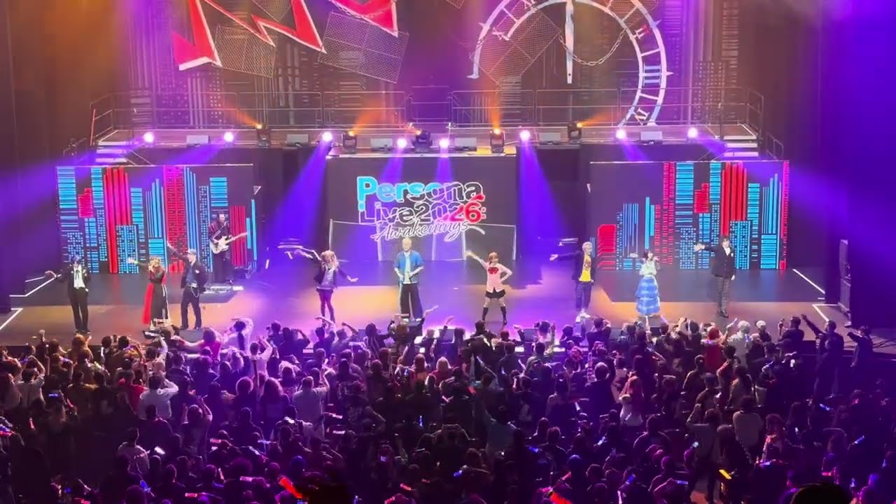Финал концерта Persona Live 2026 Awakenings! 24 января 2025 года, 