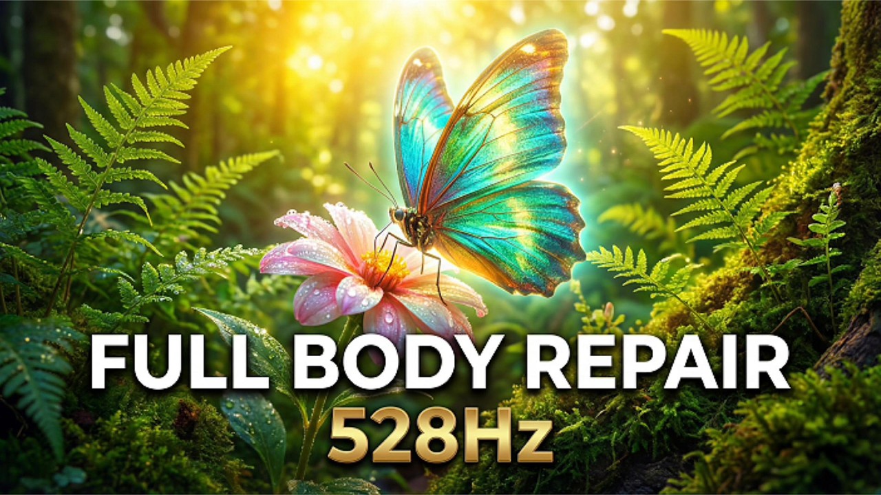 Morning Meditation Garden: 528Hz Positive Energy & Focus | Zen Music with Birds
