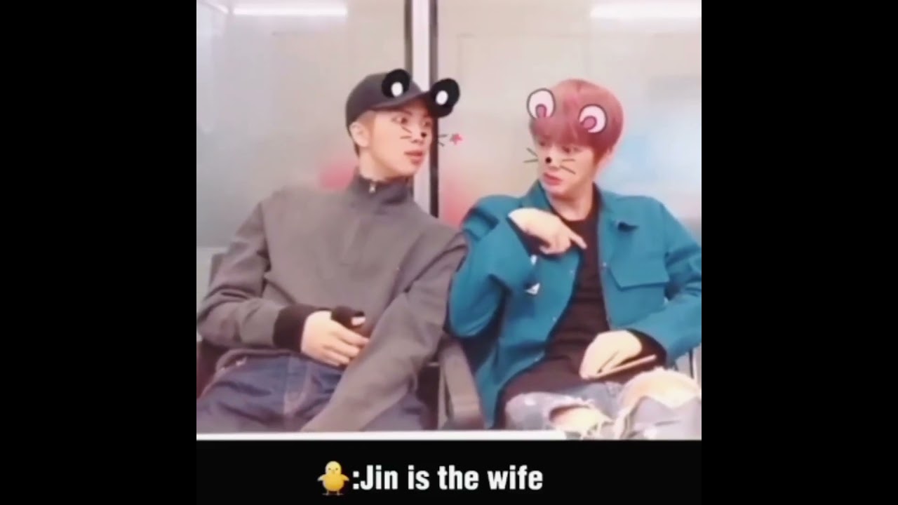 Jimin to Namjin that they look like married couple😂😅👨&zwj;❤️&zwj;👨 #namjin #jimin #btsfesta2023